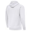 Antigua Men's White Dallas Cowboys Brushed Carbon Victory Pullover Hoodie view 3