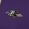 Antigua Men's Purple Baltimore Ravens Brushed Carbon Victory Pullover Hoodie view 4