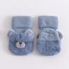 Toddler Baby Boys Girls Solid Thicken Socks Warm Soft Sole Non Slip Socks Soft And Elegant Girls Socks (Blue, One Size) view 2