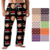 Custom Pajama Pants for lovers Men Women Personalized Pajamas with Photo Dog Cat Face Valentine's Day Gifts Customized pajama pants funny face matching pants for Mother's Day pj 4 view 1