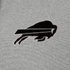 Antigua Men's Heather Gray Buffalo Bills Effortless Full-Zip Hoodie Jacket view 4