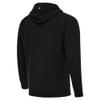 Antigua Men's Black Atlanta Falcons Brushed Carbon Victory Pullover Hoodie view 3