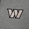 Antigua Men's Heather Black Washington Commanders Effortless Full-Zip Hoodie Jacket view 4