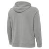 Antigua Men's Heather Gray Detroit Lions Effortless Full-Zip Hoodie Jacket view 3