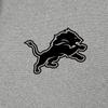 Antigua Men's Heather Gray Detroit Lions Effortless Full-Zip Hoodie Jacket view 4