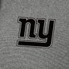 Antigua Men's Heather Black New York Giants Effortless Full-Zip Hoodie Jacket view 4