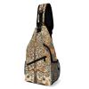 DWVTMNS Chest Bag Tree of Life Printed Front Chest Pack Crossbody Pack for Hikingcycling Shopping Mountain Climbing view 1