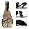 DWVTMNS Chest Bag Tree of Life Printed Front Chest Pack Crossbody Pack for Hikingcycling Shopping Mountain Climbing view 3
