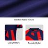 Winning Beast 2022 World Cup Men's Soccer Jersey Home Colors. 2-Extra Large Red-Blue view 2