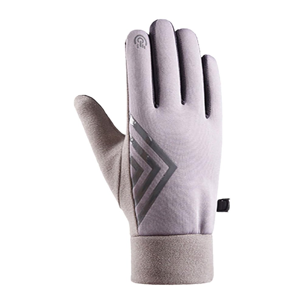 Mens Women Ski Gloves Winter Gloves Men Touchscreen Fingers Snow Ski Gloves Women Touchscreen Cold Weather Ski Snowboarding Gloves (A, One Size)