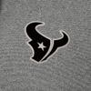 Antigua Men's Heather Black Houston Texans Effortless Full-Zip Hoodie Jacket view 4