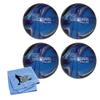 Bowlerstore Products EPCO Candlepin Bowling Balls - Urethane - Purple, Blue & Mint (4 1/2 inch- 2lbs. 7oz.) 4 Balls