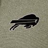 Antigua Men's Olive Buffalo Bills Effortless Full-Zip Hoodie Jacket view 4