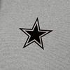 Antigua Men's Heather Gray Dallas Cowboys Effortless Full-Zip Hoodie Jacket view 4