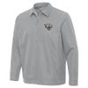 Antigua Men's Gray Jacksonville Jaguars Pivot Full-Zip Jacket view 2