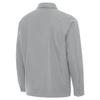 Antigua Men's Gray Jacksonville Jaguars Pivot Full-Zip Jacket view 3