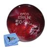 Bowlerstore Products EPCO Candlepin Starline Galaxy - Red - (4 1/2", 2lbs 6oz) 1 Ball
