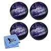 Bowlerstore Products EPCO Candlepin Starline Galaxy - Purple - 4 1/2", 2lbs 6oz 4 Balls