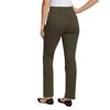 Gloria Vanderbilt Ladies Amanda Stretch Denim Jeans for Women, Tapered Womens Pants, Mom Jeans, Ladies Pants - Green 4 Short view 3