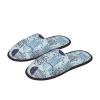 MULIHU Jellyfish Seamless Pattern Slippers Winter Indoor and Outdoor Slipper Warm Cozy Soft Lightweight House Shoes Fuzzy Slip-On Slipper Large view 2