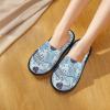 MULIHU Jellyfish Seamless Pattern Slippers Winter Indoor and Outdoor Slipper Warm Cozy Soft Lightweight House Shoes Fuzzy Slip-On Slipper Large view 3