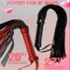 Floggers Horse Set Horse Riding Leather Whips Set Equestrian Training Play Cosplay view 2