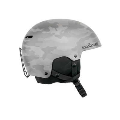 Sandbox Unisex Icon Snow Ski and Snowboard Helmet - Grey Camo BOA | Large