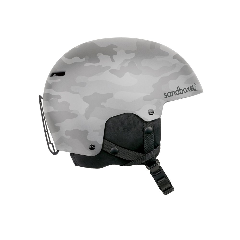 Sandbox Unisex Icon Snow Ski and Snowboard Helmet - Grey Camo BOA | Large