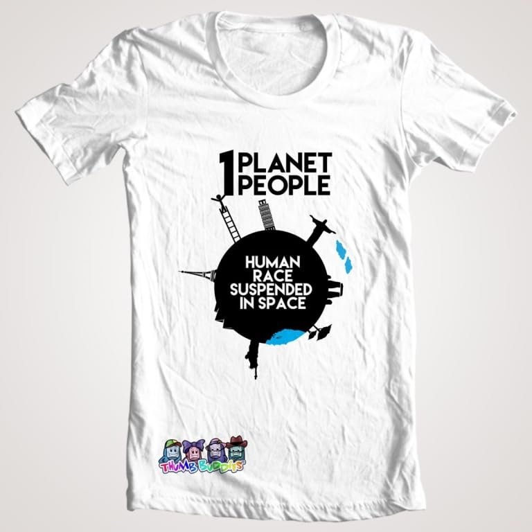212 Main 1 Planet 1 People - T-Shirt, Extra