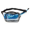 HY-FAN Handy On-The-Go Hydration Water - Repellent Malecon Premium Pack, Includes Magnetic Tube Holder and Extra-Wide Comfort Strap, and Clear Clarity Pack, 17 Fluid Ounce Capacity (1, Black, 1, Clear view 3