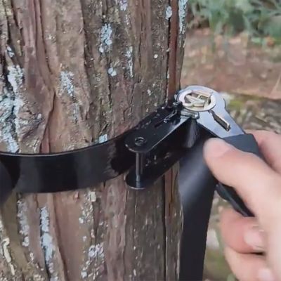 Wing Chun Dummy Wooden - Portable Spring Arm Martial Arts Dummy for Outdoor Training, Easy Assemble & Carry - Tree/Post Bundle Man Pile