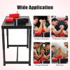 Professional Arm Wrestling Table, with 2 Elbow Pads Standard Arm Wrestling Battle Table, Standard Wrist Stand w/ Pads Handles for Home Office Gym view 2