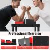 Professional Arm Wrestling Table, with 2 Elbow Pads Standard Arm Wrestling Battle Table, Standard Wrist Stand w/ Pads Handles for Home Office Gym view 3