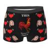 Custom Boxers Personalized Funny Boxers For Men Boyfriend Father Husband Birthday Valentine'S Day Gifts X-Large Style 22-Face with Name view 1