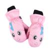 JOKOTI Children Ski Gloves Warm & Kids Ski Gloves Snow Mittens For Outdoor Activities Suitable For Ages 3-6 Years view 1