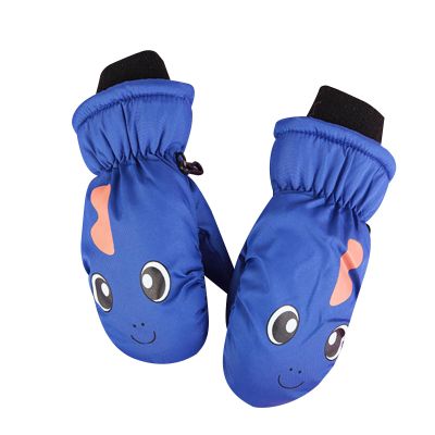 JOKOTI Children Ski Gloves Warm & Kids Ski Gloves Snow Mittens For Outdoor Activities Suitable For Ages 3-6 Years