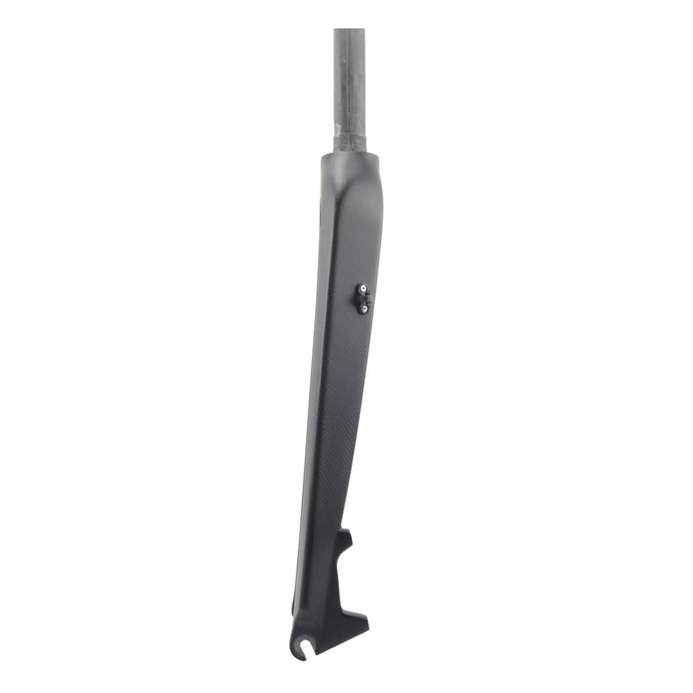 BSFHQS Mountain Bikes Fork 26in 27.5in 29in 29L Full Carbon Fiber Bike Rigid Fork 1-1/8'' Straight Tube 1-1/2''Tapered Tube Bike Hard Fork Disc Brake Bikes Front Fork 9*100mm QR(Matte black A,STRAIGHT