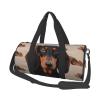 Gym Bags Small Dachshund Dog Duffel Bag Overnight Bag with Shoe Compartment Carryon Bag for Men Women view 2