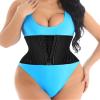 LUXURY-VITA 7 Inch Waist Trainer For Women Short Torso With 9 Steel Bones Hooks And Zipper Cincher Trimmer Girdle Body Shaper view 1