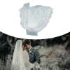 Bridal Veil Women Layered Tulle Long Bachelorette Party Wedding Veil With Shinning Pearl For Wedding Party view 2
