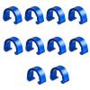 10 Pcs Aluminum Alloy Bike Cable C-Clips Mountain Bike Bicycles Brake Cable Clips Fixed Clamps Frame Buckle