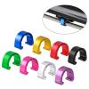 10 Pcs Aluminum Alloy Bike Cable C-Clips Mountain Bike Bicycles Brake Cable Clips Fixed Clamps Frame Buckle view 2