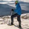 21 Inch Snowshoes & Trekking Poles Bundle for Men, Women, and Youth, All Terrain Snow Shoes with Adjustable Binding, Carry Bag and Lightweight Aluminum Walking & Hiking Poles (Gold B) view 4