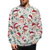 M YESCUSTOM Custom Mens Ugly Christmas Sweaters Personalized Face Sweater for Men Women Funny Knit Pullover Sweatshirt(S-5XL) view 1
