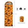 Axolotl Dirt Bike Sleeping Bag for Boys,Motorcycle Sleeping Mat with Checkerboard Carry Bag for Men Women,Portable and Lightweight Camping Stuff for 3 Season Traveling Outdoors Hiking Camping view 3