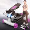 CTXDLK Adjustable Mini Stepper Burn Calories Exercise Equipment Health & Fitness Aerobic Exerciser Mute Stepper Household Gym Beautiful Scenery (Yellow) view 3