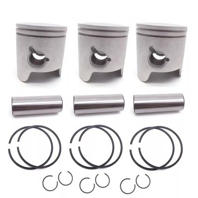 6K5-11631 Piston And Ring 6K5-11601 STD For Yamaha Outboard Motor 2T 60HP 3CYL Powertec Parsun T60 6K5-11631-03 6H3-11631-01-96