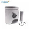 6K5-11631 Piston And Ring 6K5-11601 STD For Yamaha Outboard Motor 2T 60HP 3CYL Powertec Parsun T60 6K5-11631-03 6H3-11631-01-96 view 3