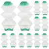 12pcs Lantern Mantles, 3 Layers Propane Lamp Mantles with 2 Install Iron Clips Accordion Shape #95 Gas Lantern Mantles Replacement Lights Covers for Outdoor Camping Hiking Compatible with Coleman view 1