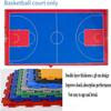 BLHSHLB Weather-resistant Floor Mat Basketball Court Surface Plastic Sports Flooring Outdoor Basketball Court Modular Interlocking Floor Tiles, Weatherproof Large Plastic Splice Floor Sports Mat view 2